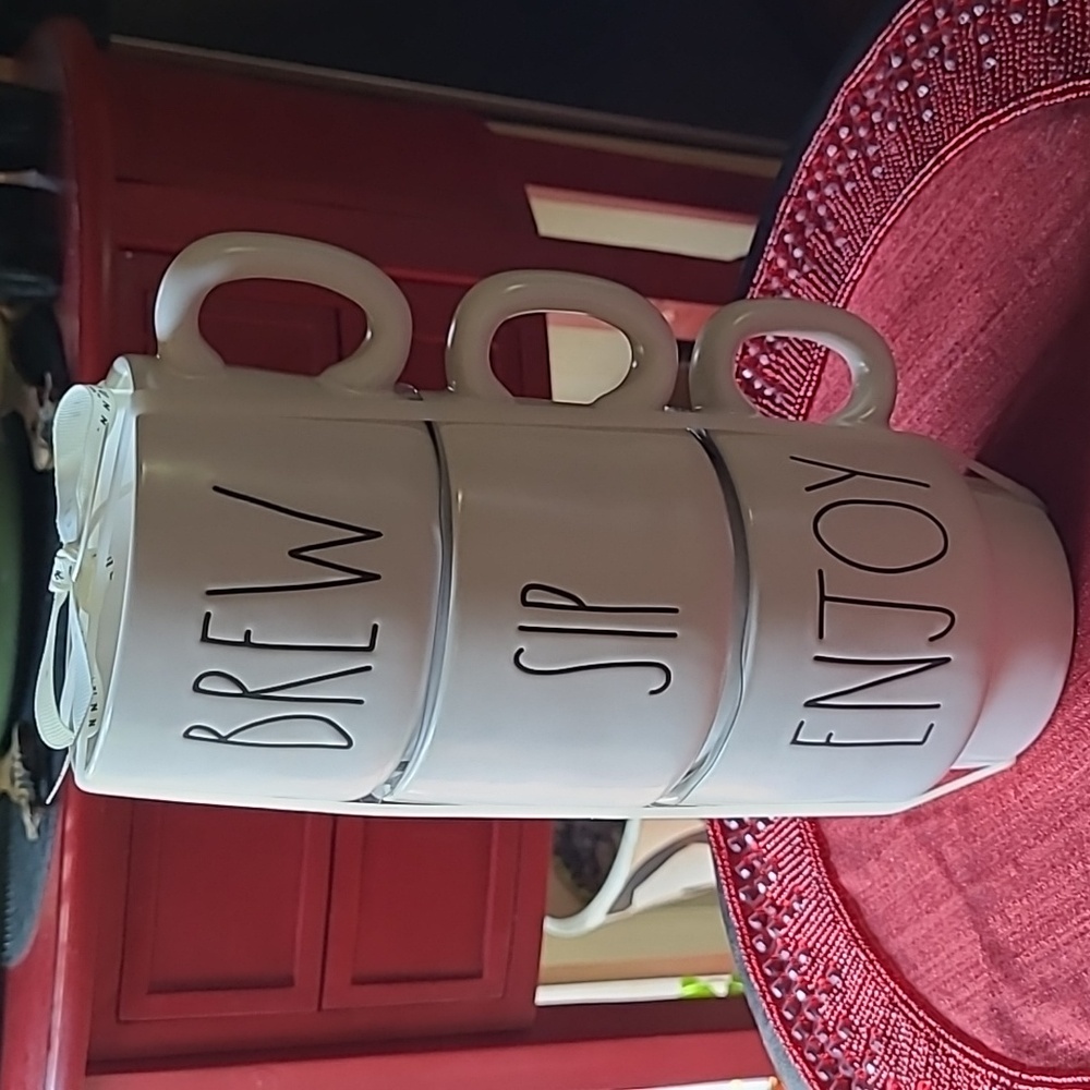 Rae Dunn Mug Trio